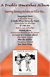 Vlad & Jeremy Album Poster